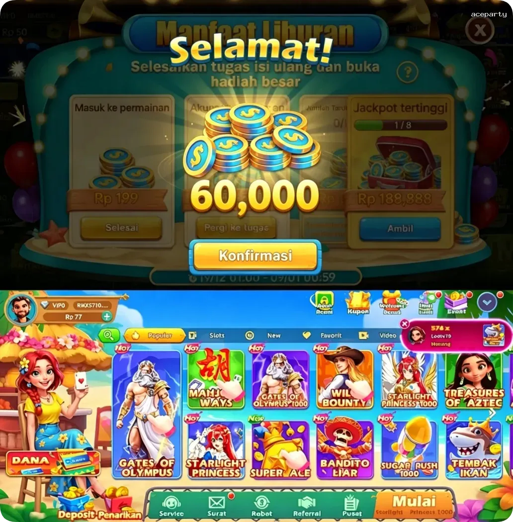 aceparty Masuk - aceparty Resmi